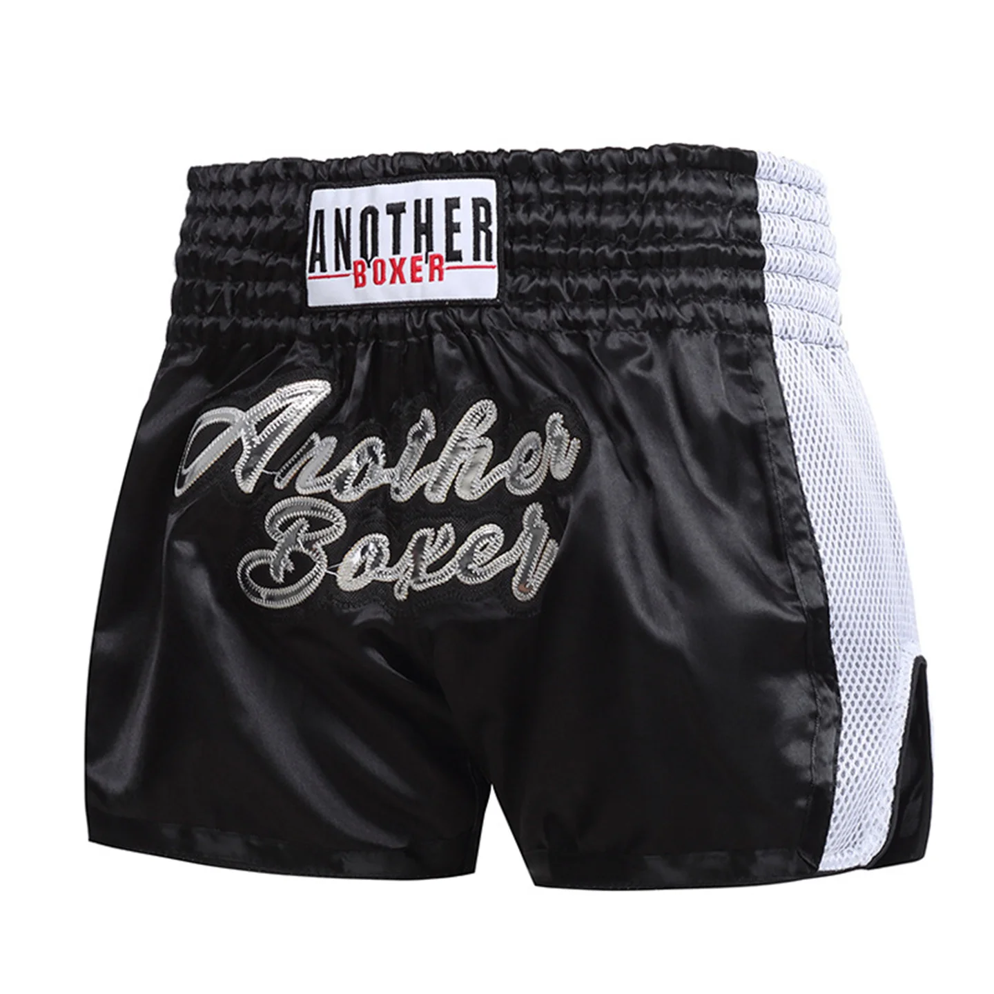 Muay Thai Shorts Authentic Embroidery Boxing Trunks Adults And Children Free Fighting Sanda Martial Arts Training Half Pants