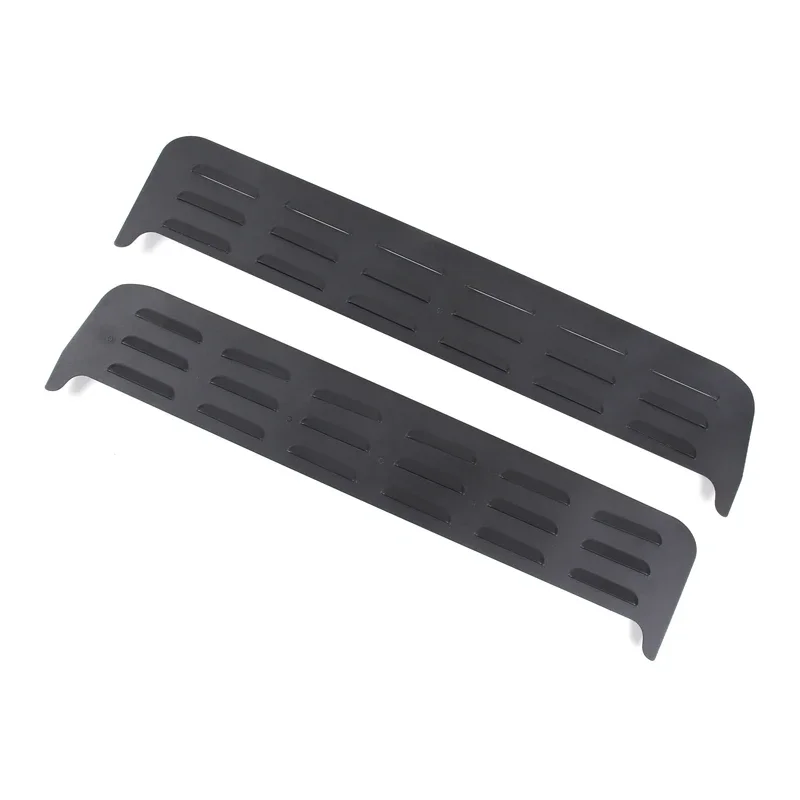 For Hummer H2 2003-2009 Aluminum Black Car Rear Door Air Vents ventilation shutters cover Trim Car Accessories