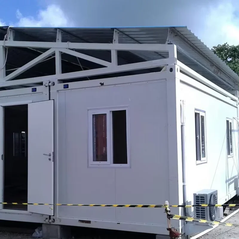 Factory Price 20ft Mobile Container House Portable Expandable Folding Home Container House Construction Site Staff Dormitory