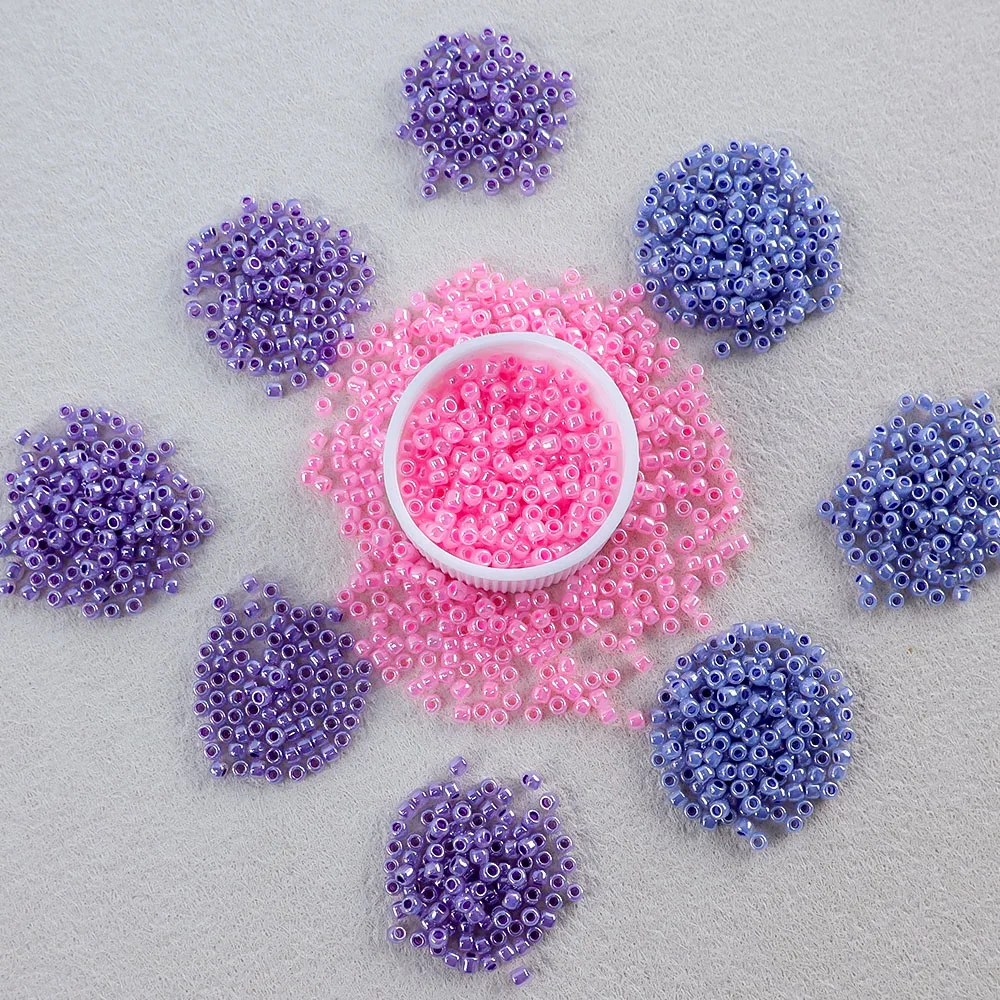 10g/tube Imported from Japan TOHO11/0 Cream Series Round Beads Jewelry Accessories, Suitable for All Kinds of DIY