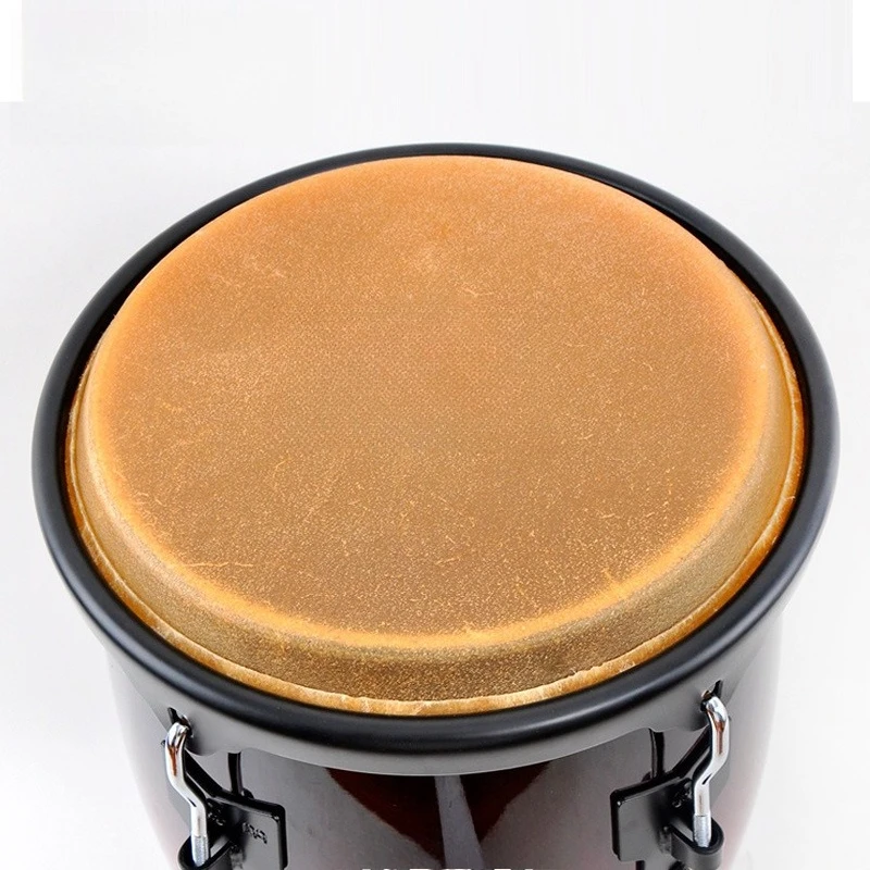 

Jia Drum Set Latin Drum Cowhide Tambourine 10 Inch 11 Inch Combination Set hc555