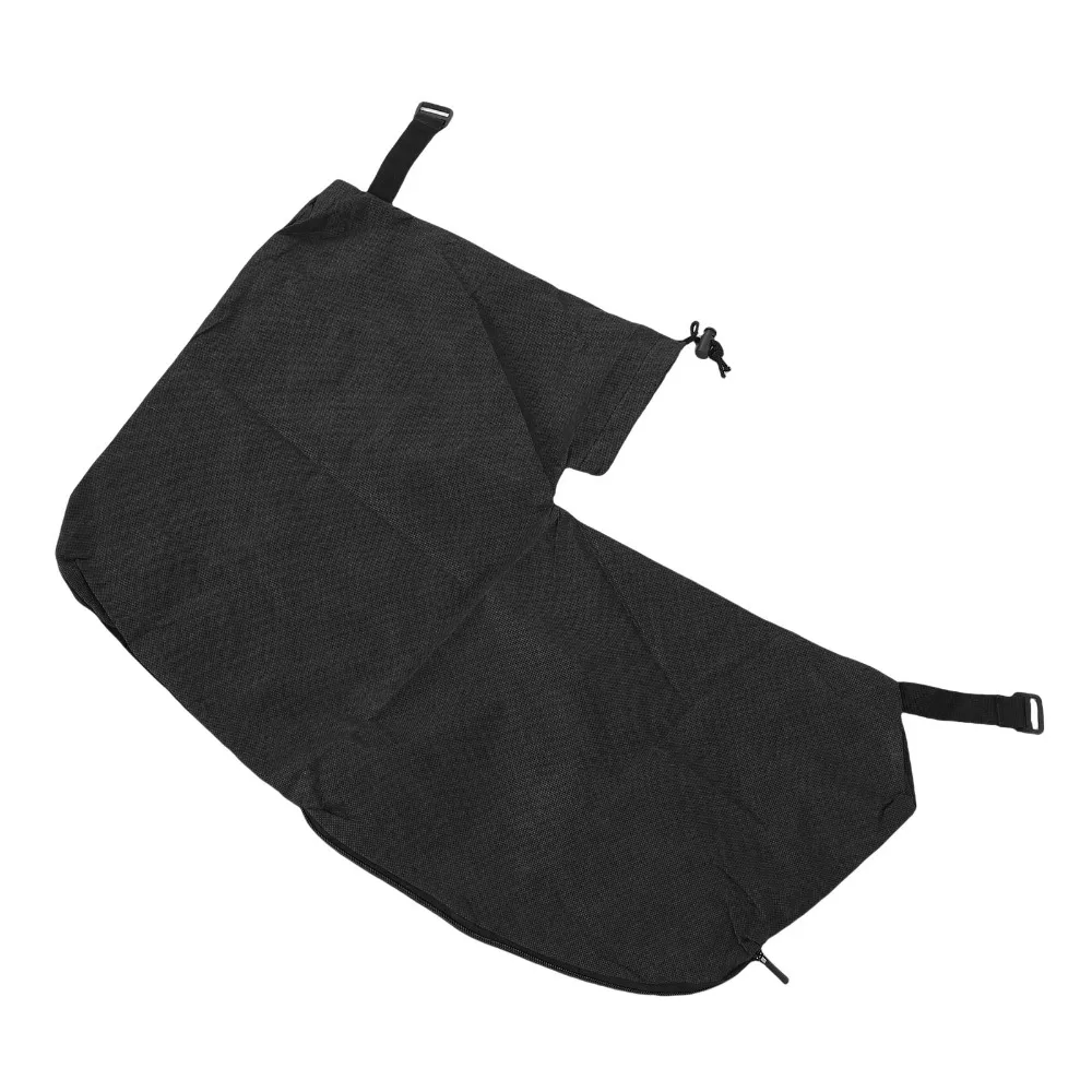 Durable Non Woven Fabric Leaf Blower Bag Black Compact Leaf Collection Bag Universal Tear-Resistant Outdoor Use Tool