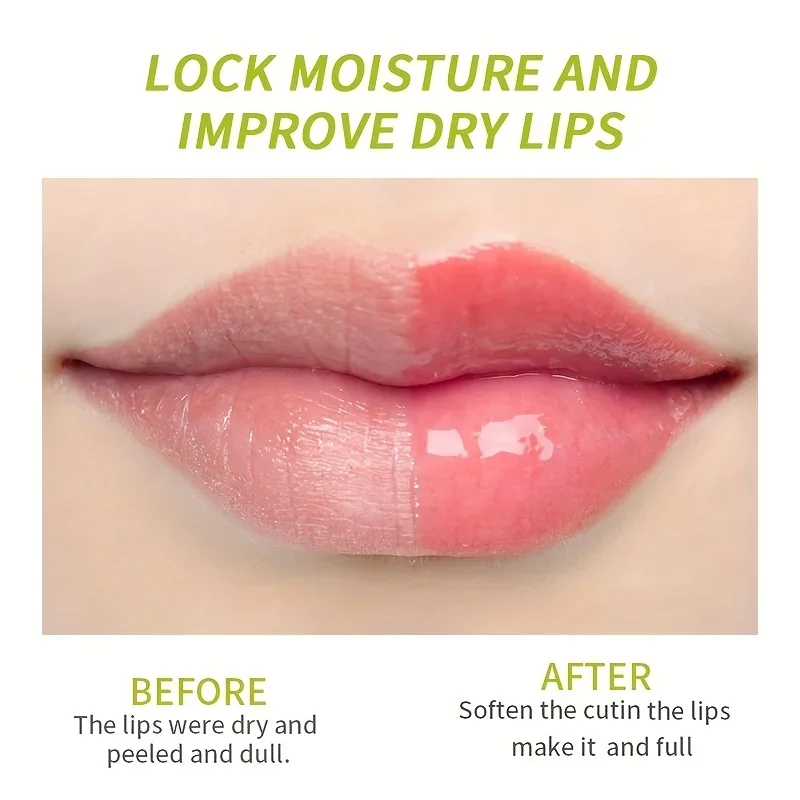 Moisturing Lip Balm Aloe Vera Natural Lip Temperature Changed Color Lipstick Long Lasting Nourish Protect Care Makeup Cosmetics