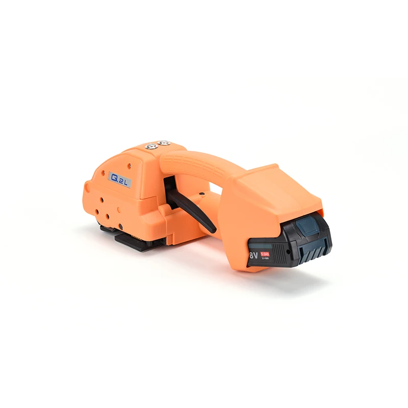 Q2L Plastic Enclosure Shrink Packaging Machine Battery Powered Strapping Machine Electric Packing Tool