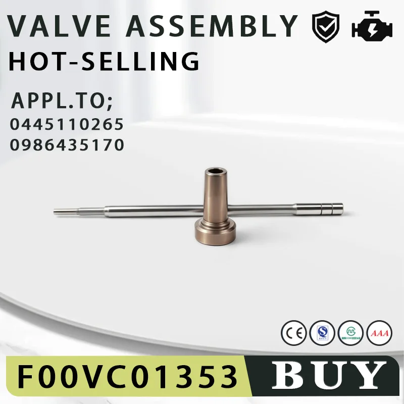 F00VC01353 Fuel Injector Control Valve Assembly Common Rail Diesel Engine Replacement Maintenance Spare Part  YI1533