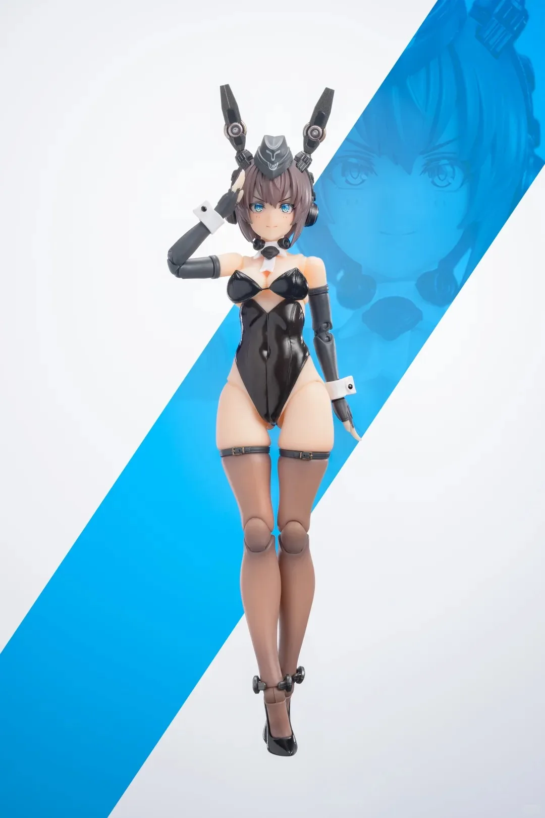 Em estoque novo caracol escudo estúdio 1/12 coelho blindado menina annelice figura articulada coleção decoração ornamento modelo brinquedo