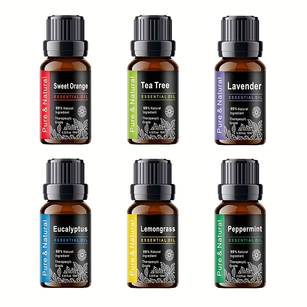 Diffusore di olio essenziale Premium da 16.91 once, umidificatore per vaporizzatore di olio profumato per aromaterapia ad ultrasuoni 5 In 1, Timer e spegnimento automatico Saf