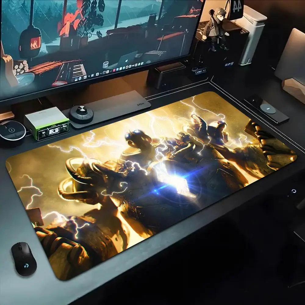 

Bard Bel Veth Blitzcrank Mouse Pad 500X1000 mm Large Gaming Mousepad Gamer XL Rubber Otaku Keyboard Pad Laptop Desk Mat