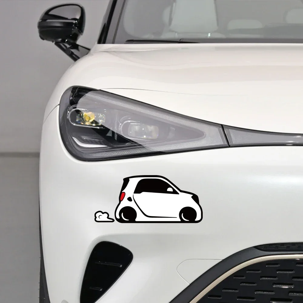 Car Body Vinyl Sticker Decal for Mercedes Smart Fortwo W453 W451 Racing Style Auto Styling Exterior Decoration