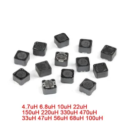 5pcs CDRH127R CDRH127 12*12*7MM Shielded Inductor SMD Power Inductance 4.7uH 6.8uH 10uH 33uH 47uH 56uH 68uH 100uH 220 330 470uH