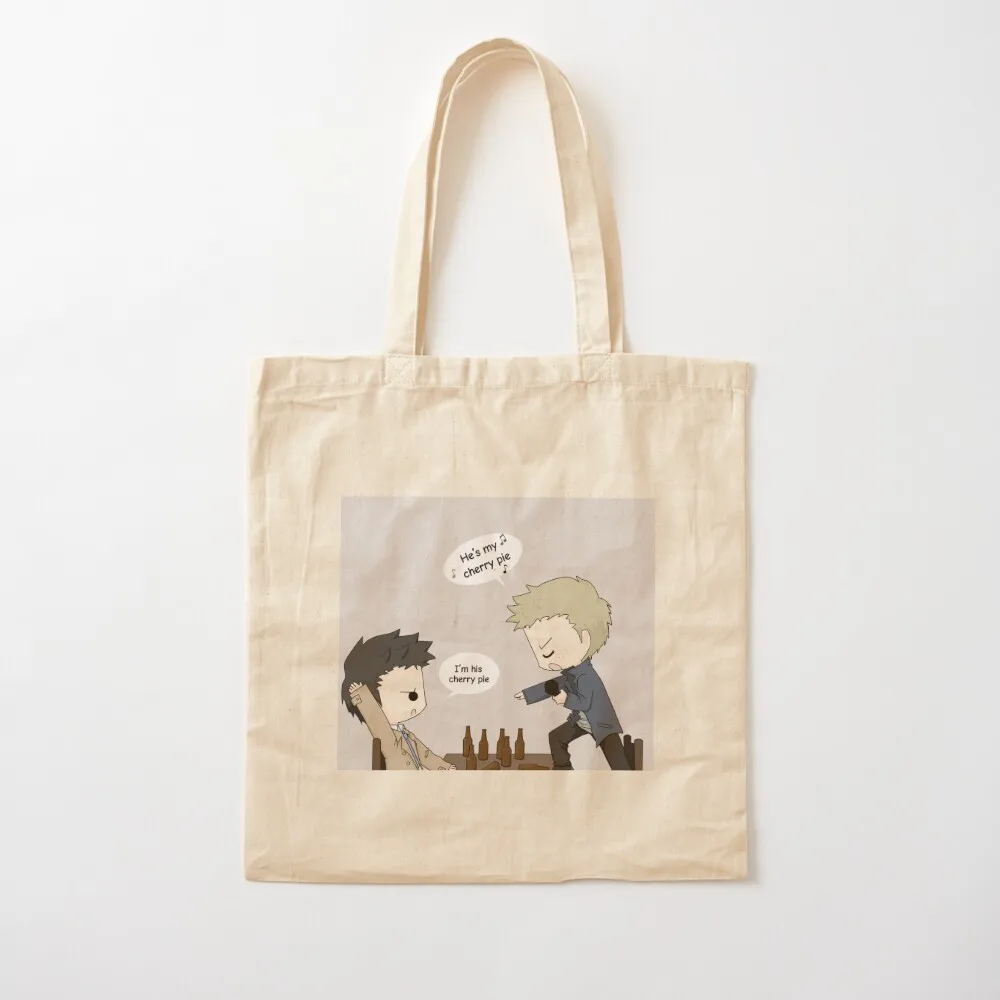 He is my cherry pie Tote Bag shoping bag custom tote bag Women's bags shopping