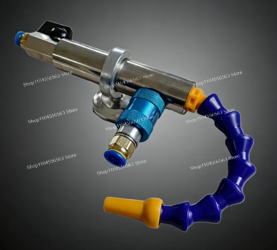 Low Pressure Vortex Tube Cold Air Gun Pneumatic Spot Cooling Gun -46℃ 304 Stainless w/ Magnetic Base