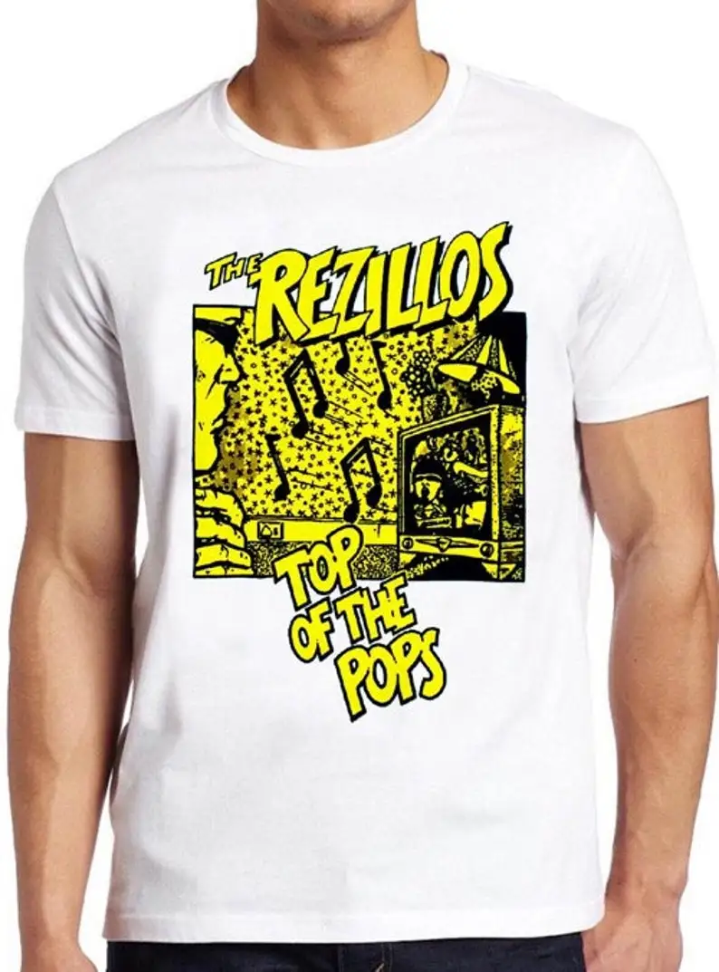 Футболка Rezillos Top Of The pop B1855, Подарочная футболка