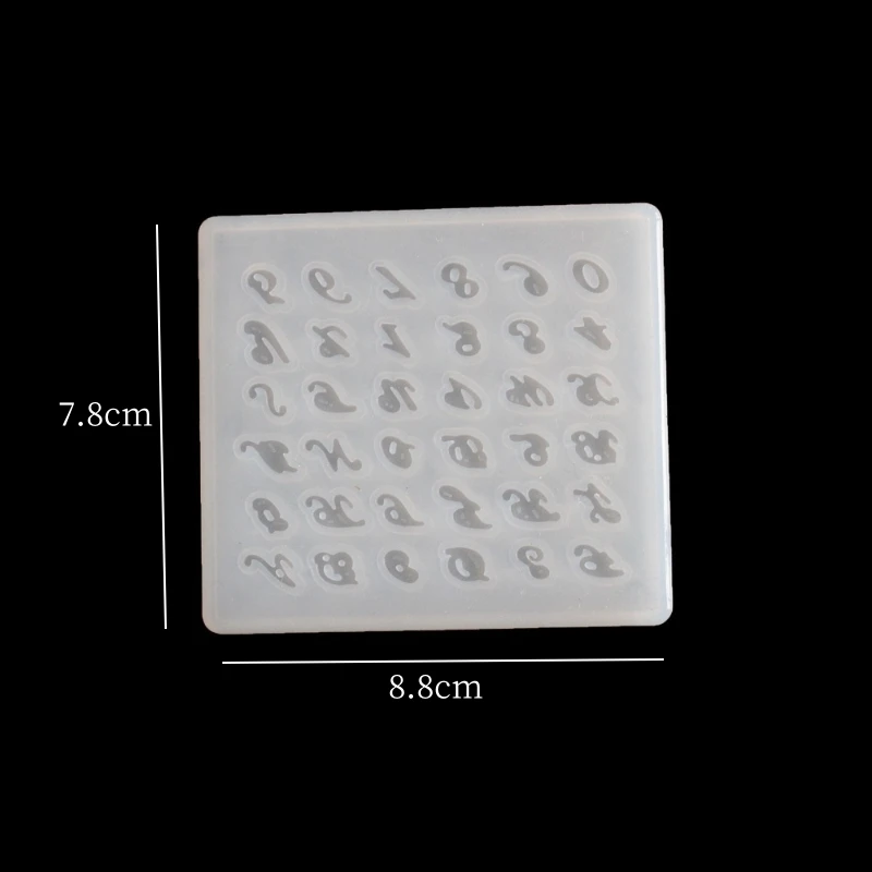 Stampo in silicone liquido con resina UV trasparente per gioielli con ciondolo contagocce in cristallo fai-da-te