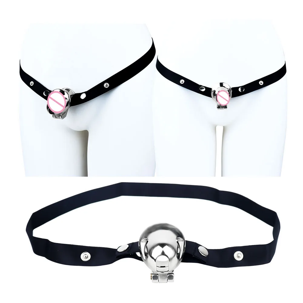 FRKO Mini Glans Lock Male Chastity Cage Device Stainless Steel 9 Size Resin Penis Rings Invisible Lock Bdsm Erotic Sex Toys Men - view 3