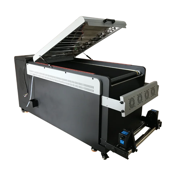4 Head Shaker with Touch Screen Automatic Dtf Powder Shaking Machine 60cm Powder Shaker