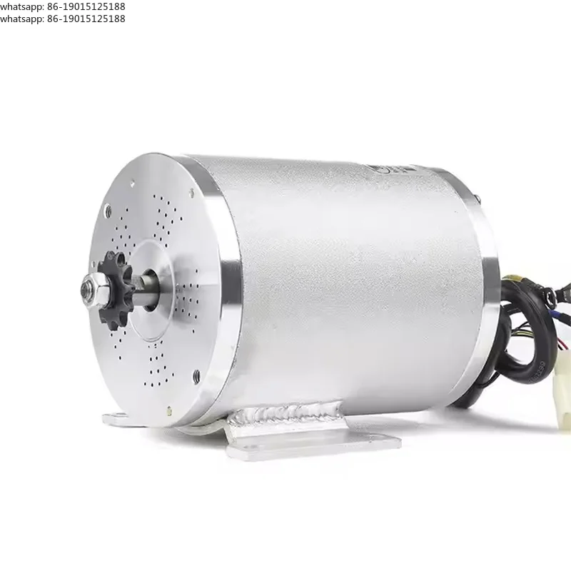 High Speed Brushless DC Motor, E-Bike Scooters, Go-Karts, MY1020, 1000W, 2000W, 3000W