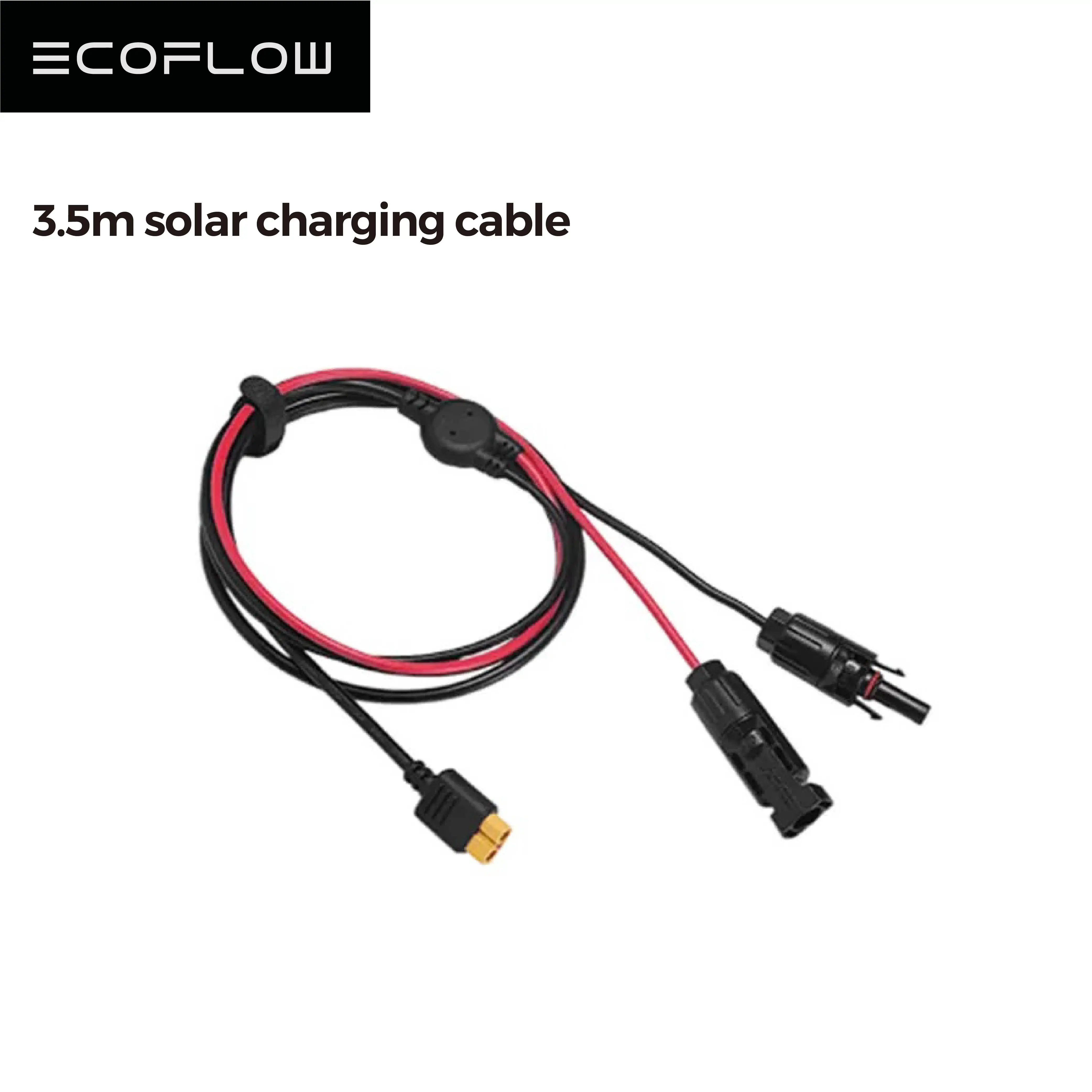 EcoFlow Solar to XT60 Solar Cable Female Solar Panel Connection-Cable Charging Cable Solar-Generator