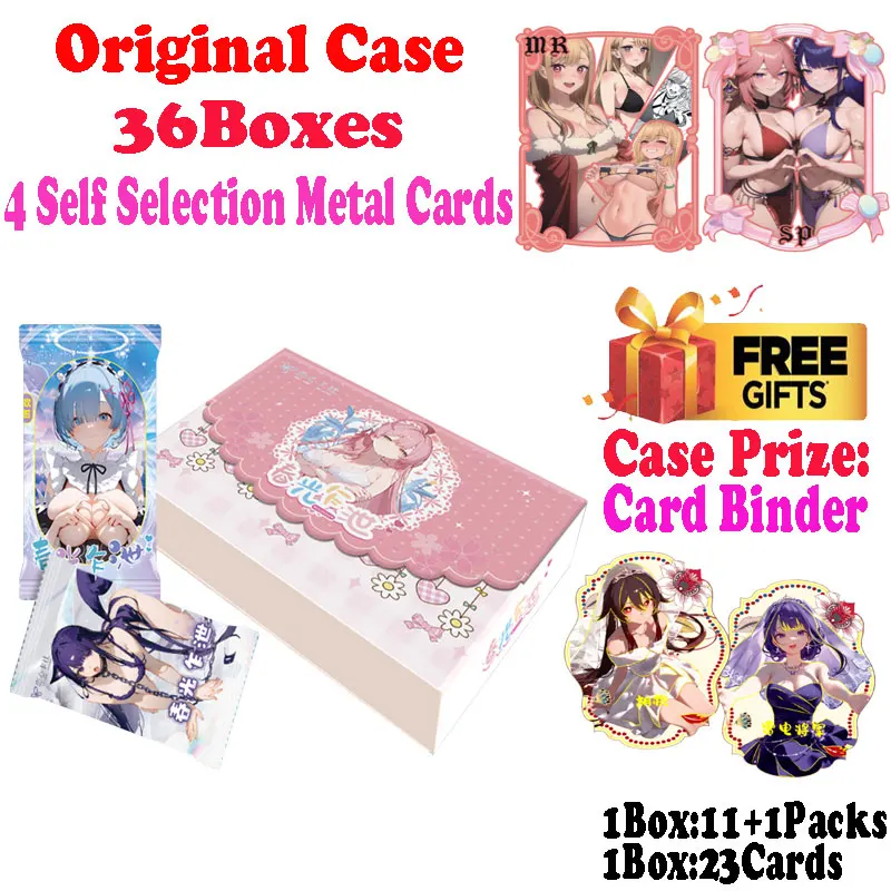 

2025 Lastest Happy Together Goddess Story Collection Card Waifu Booster Box Trading CCG TCG Doujin Toys And Hobbies Gift
