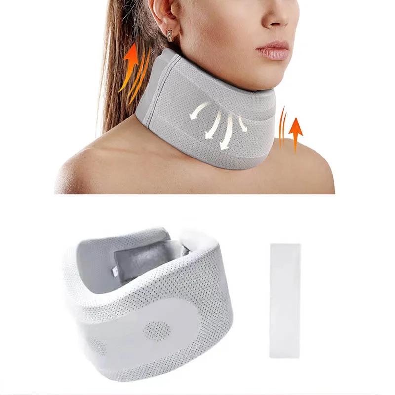 Soft Foam Neck Brace Cervical Collar Neck Support Pillow For Women Men Sleeping Travel Office