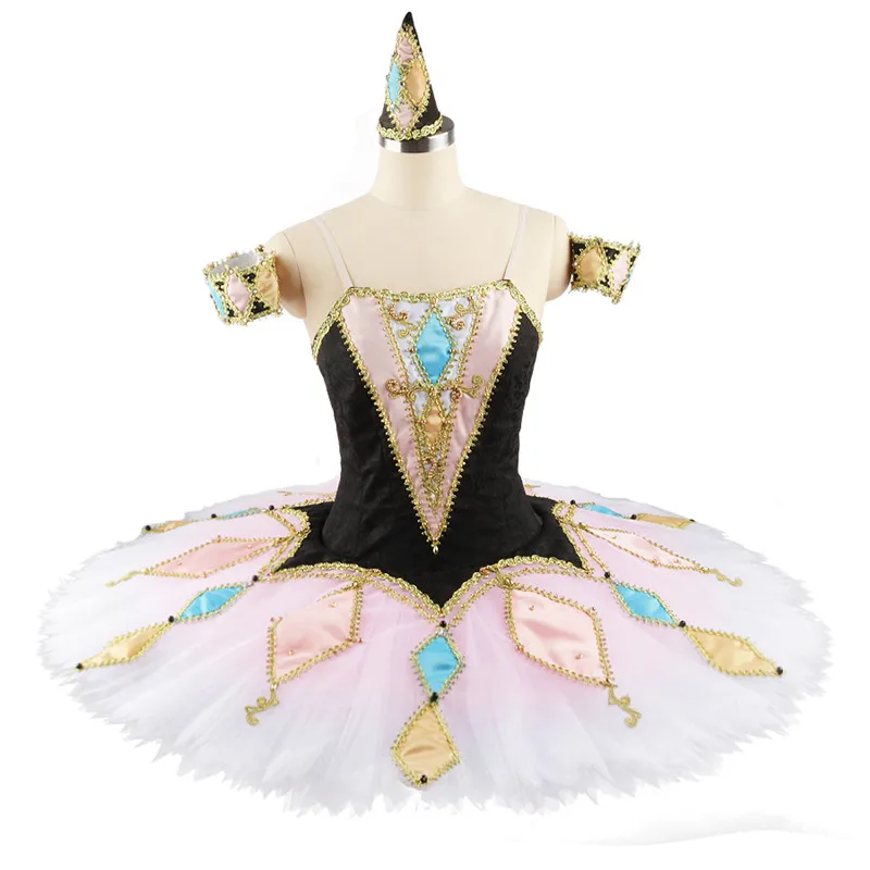 

Professional High Quality Hot Sale 12 Layers Custom Size Girls Adult Women Performance Wear Multi Color Ballet Tutu