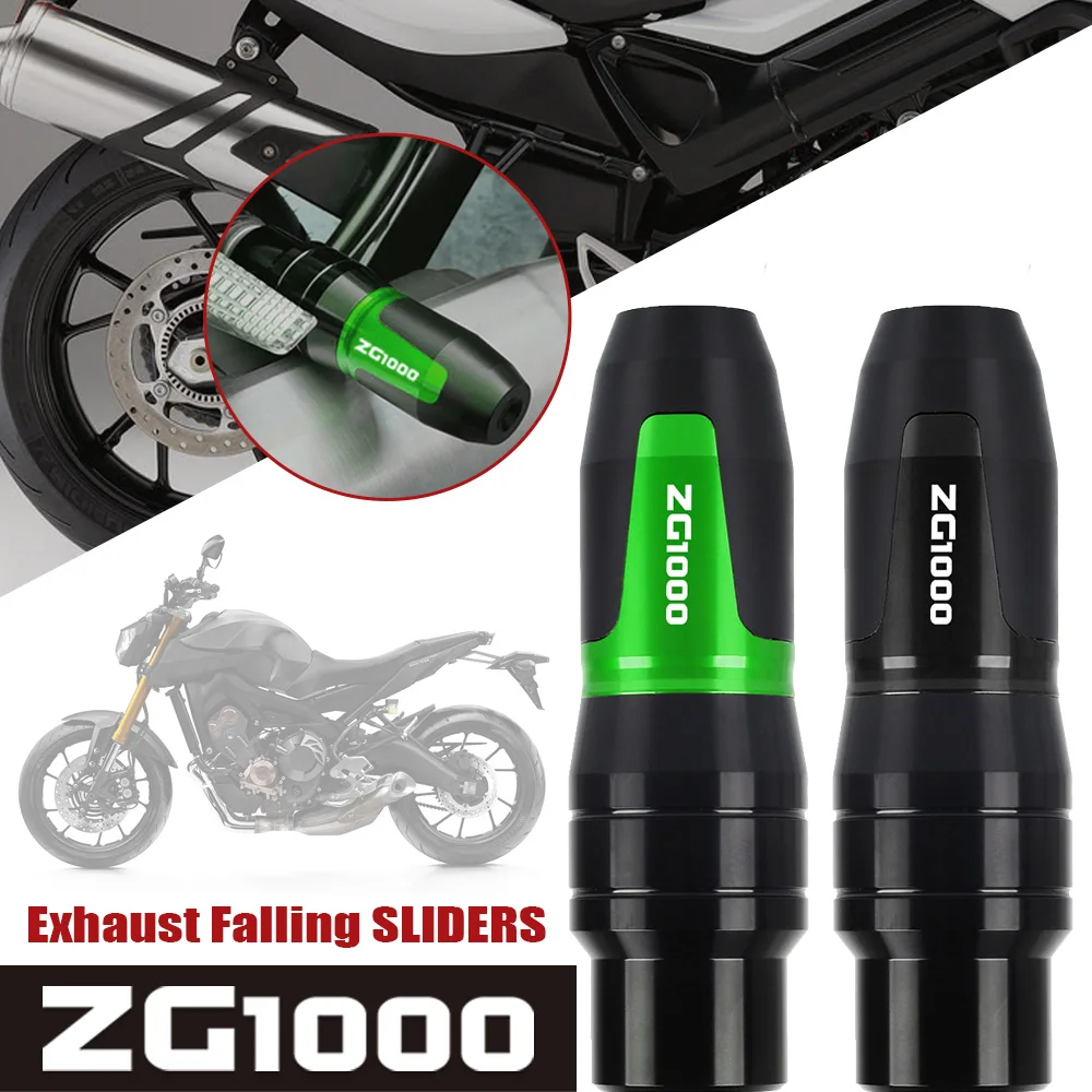 

FOR KAWASAKI ZG1000 CONCOURS 1992 1993 1994 1995 1996-2006 CNC accessories Exhaust Frame Sliders Crash Pads Falling Protector