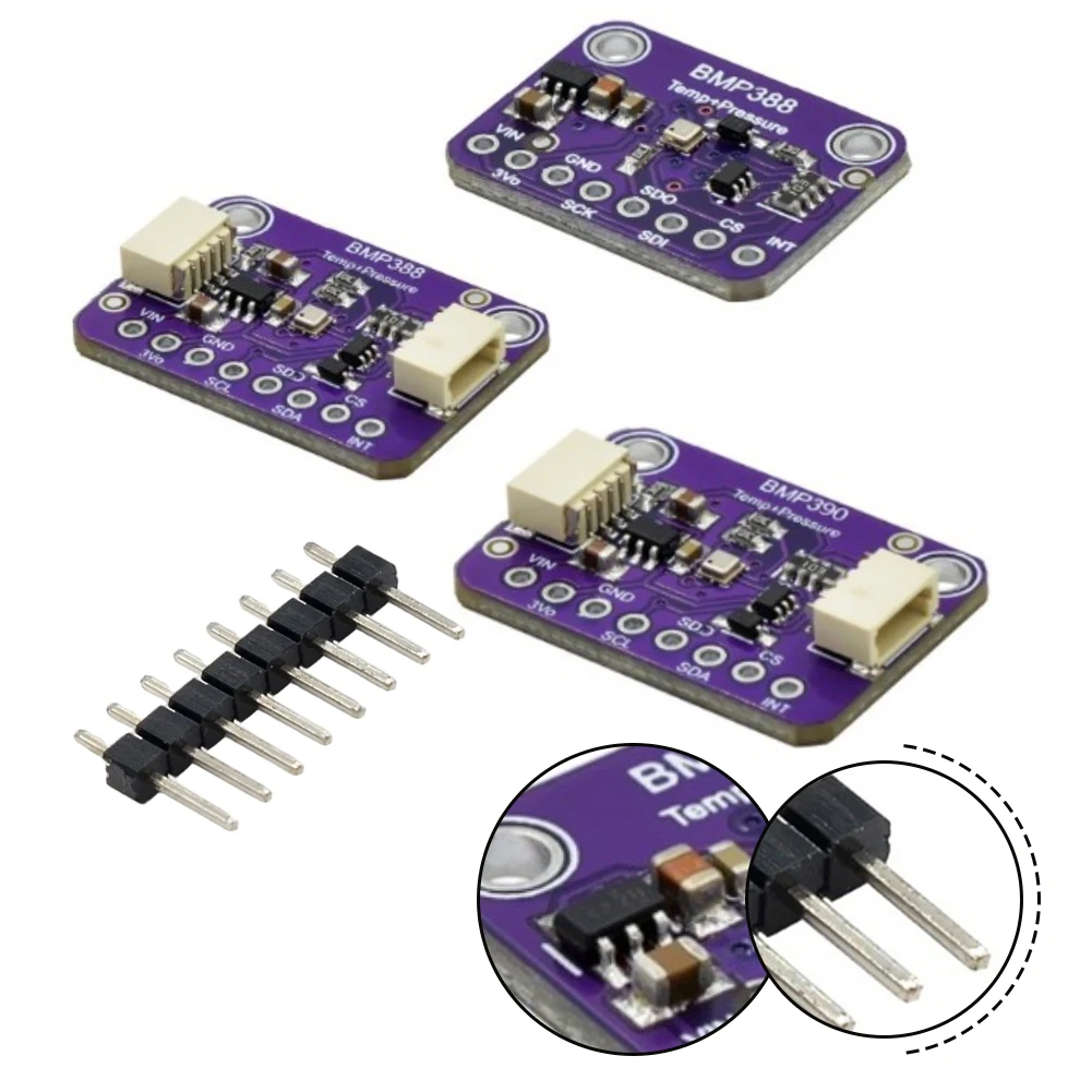 Capteur de pression barométrique numérique BMP388 BMP390 I2C pour interface SPI, haute précision, altitude, température, pour IoT DIY