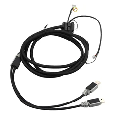 1Pc For Corsair K70 RGB MK.2 RGB 0057 Mechanical Gaming Keyboard Cord Accessories 1.8m USB Keyboard Cable Replacement Part Black