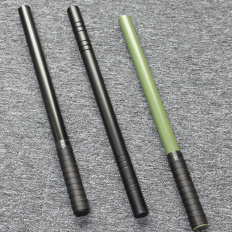 50cm Outdoor Portable EDC 50cm Wood / Plastic Steel Fitness Exercise Short Stick Car Emergency Tool