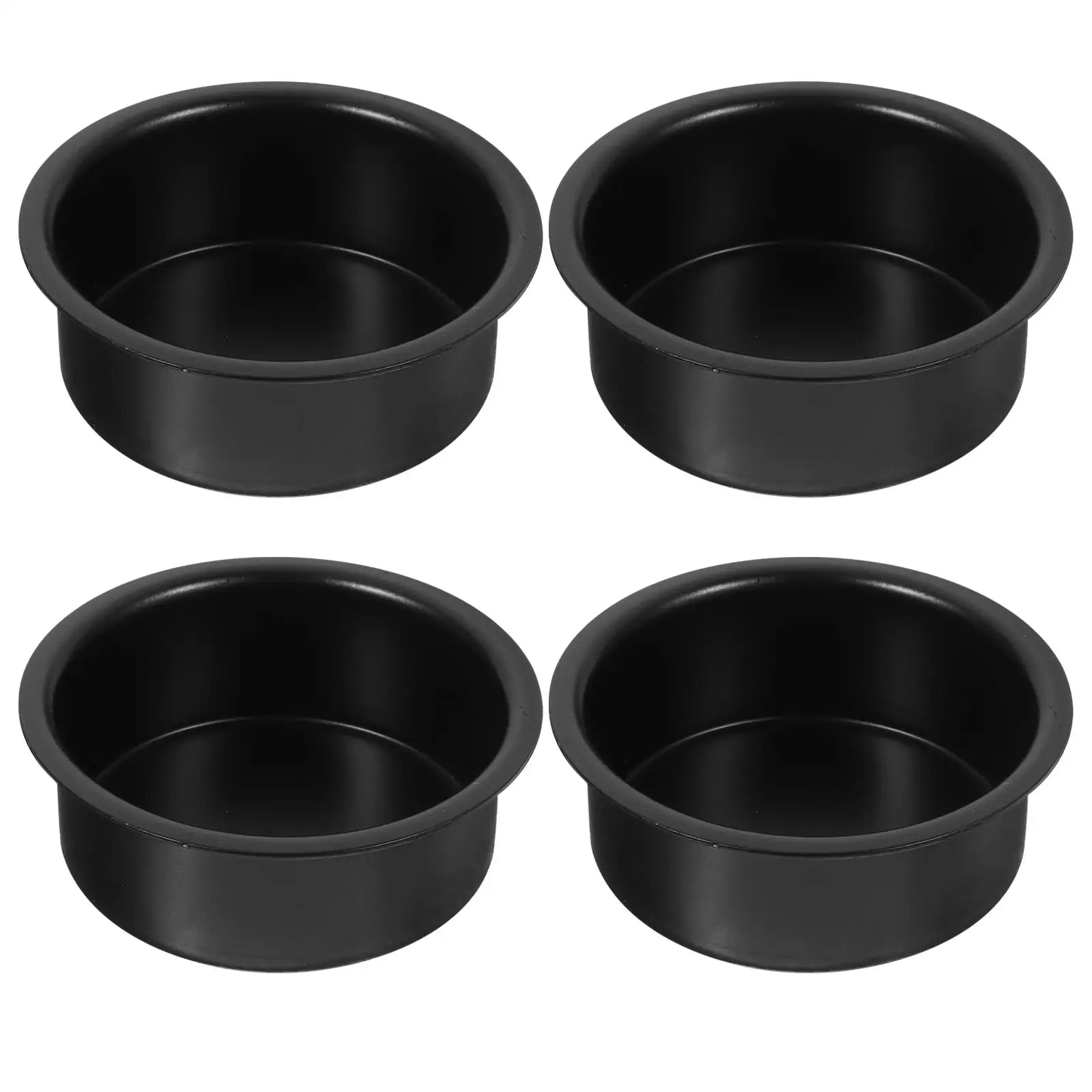 4 Uds. Taza de Metal decoraciones de Halloween Mini soportes velas lata