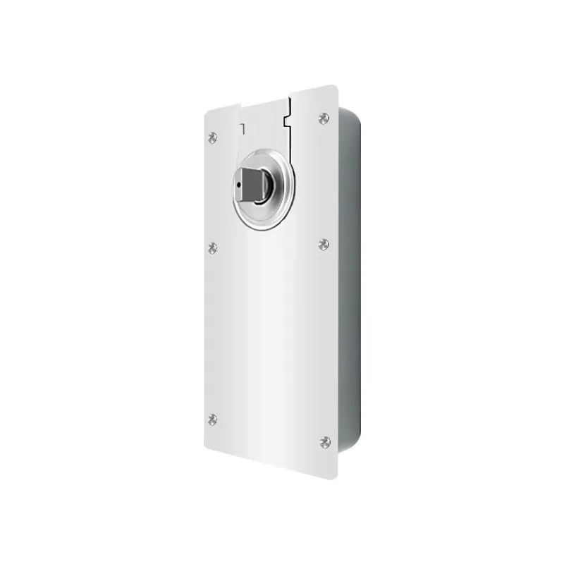 

Glass door floor spring can be positioned, two-speed adjustment, silent door opening, thickened cover plate