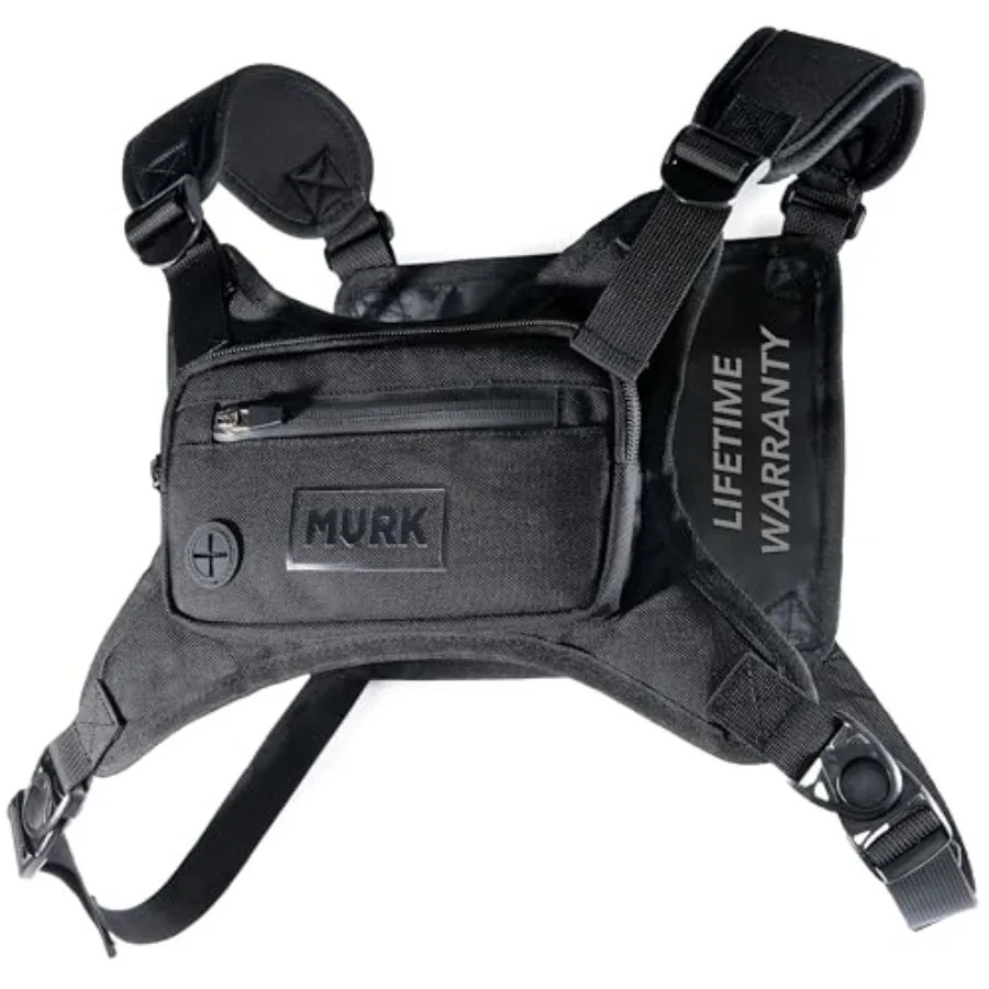 

Water Resistant Running Vest Chest Pack Phone Holder for Running Lightweight Training Pack with Reflective Detail
