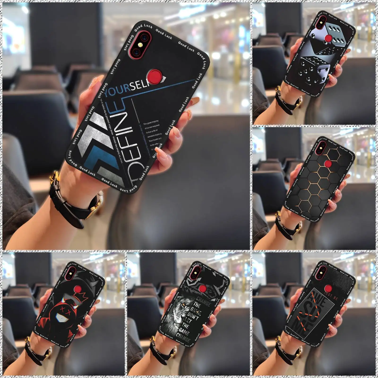 Anti-dust Anti-knock Phone Case For UMIDIGI F1/F1 Play Cover Cartoon Cell Phone Sleeve Dirt-resistant Silicone Graffiti image 5