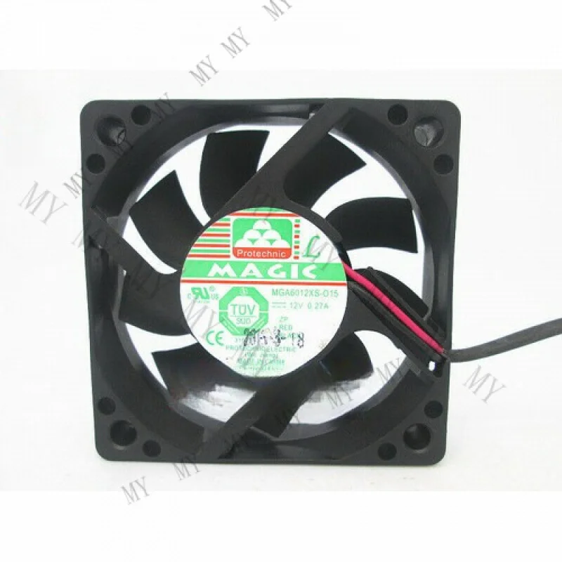 

TT 1PC for MAGIC 6015 12V 0.27A MGA6012XS-O15 6CM power supply #WD1