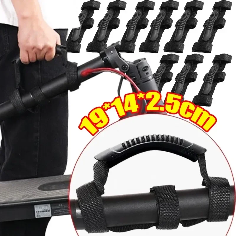 

Scooter Handle Assistant Durable ABS Oxford Strap for Electric Foldable Scooters Portable Carrying Handle for Transport Storage