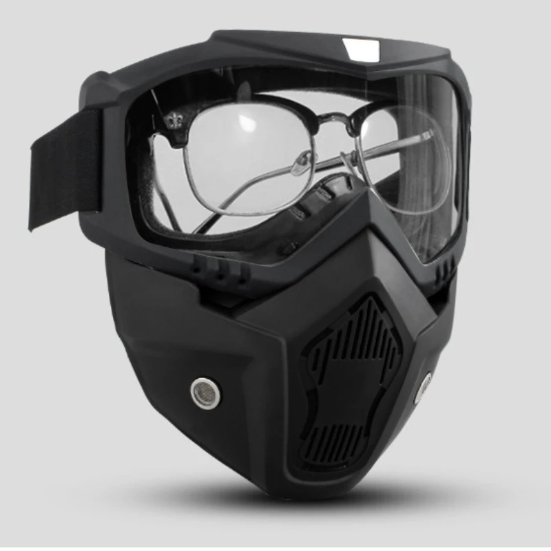 

Детский тактический набор: маска со съемными очками в 6 цветах. Предлагает защиту и развлечение приключений для активного отдыха