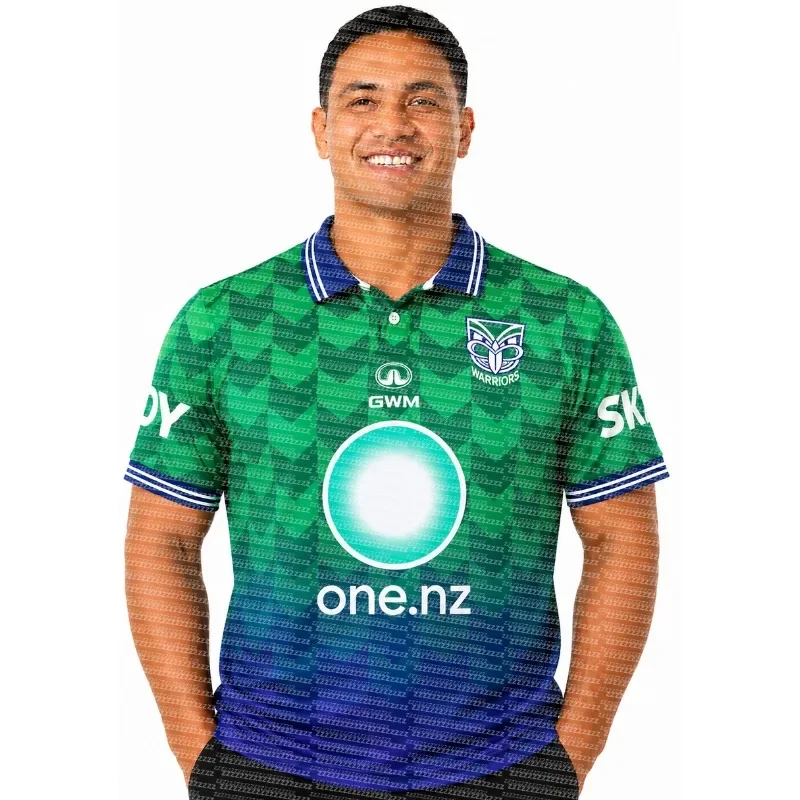 2026 Season Australian Adult Rugby Sweatshirt, New Zealand Warriors, Polo Shirt,sports Training,quick Drying Short Sleeved Shirt