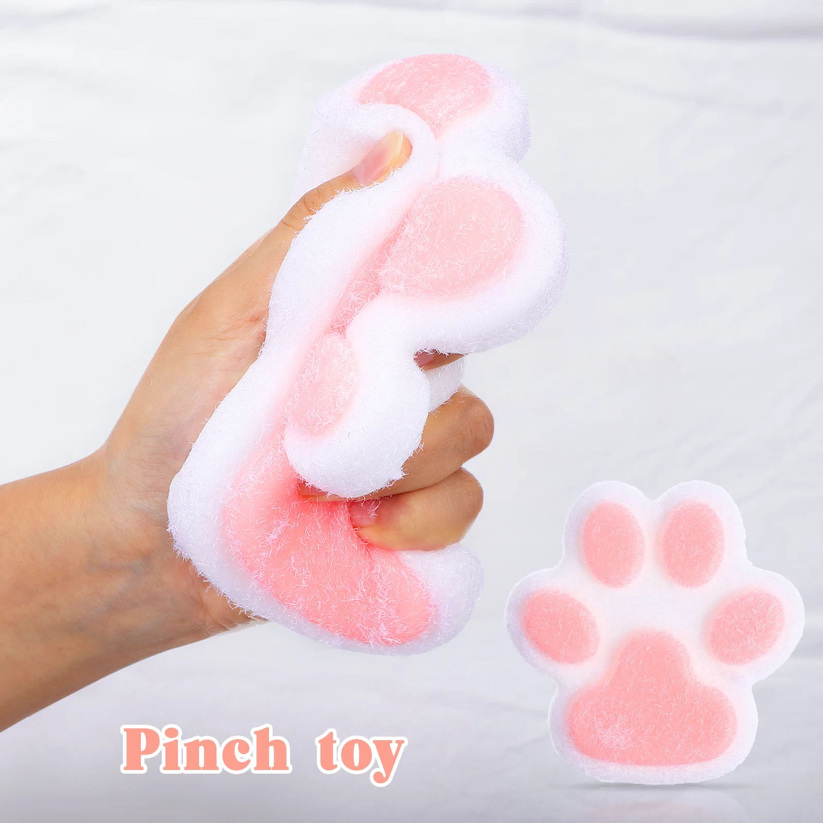 Cat Claw Toys Paw Squeeze Squishy Sticky Large Kids Giant Cute Squeezing Fun