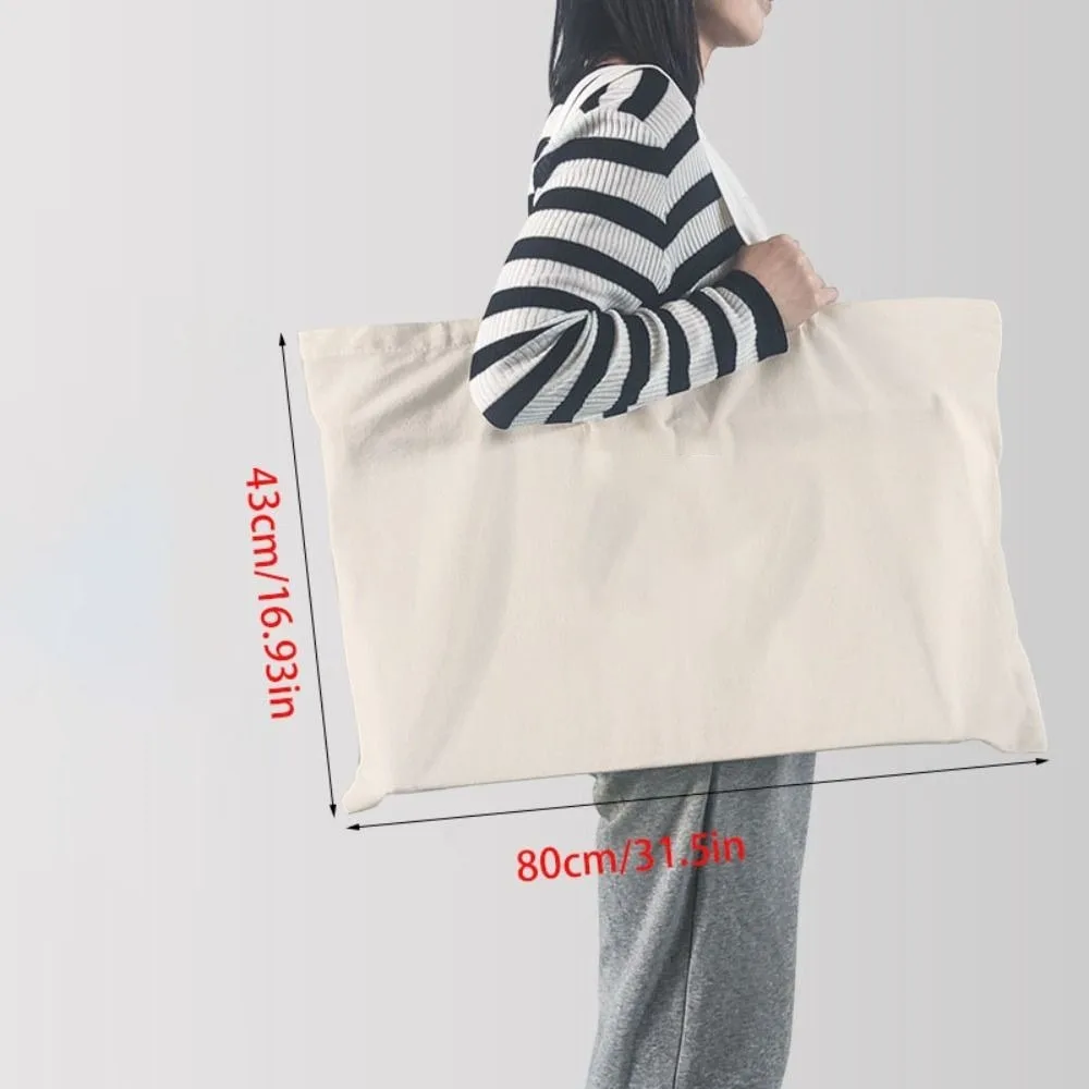 

Canvas & Cotton Outdoor Camping Storage Bags Durable Carry Bags Handheld Totes Camping Shelf Organizer Bags Picnic