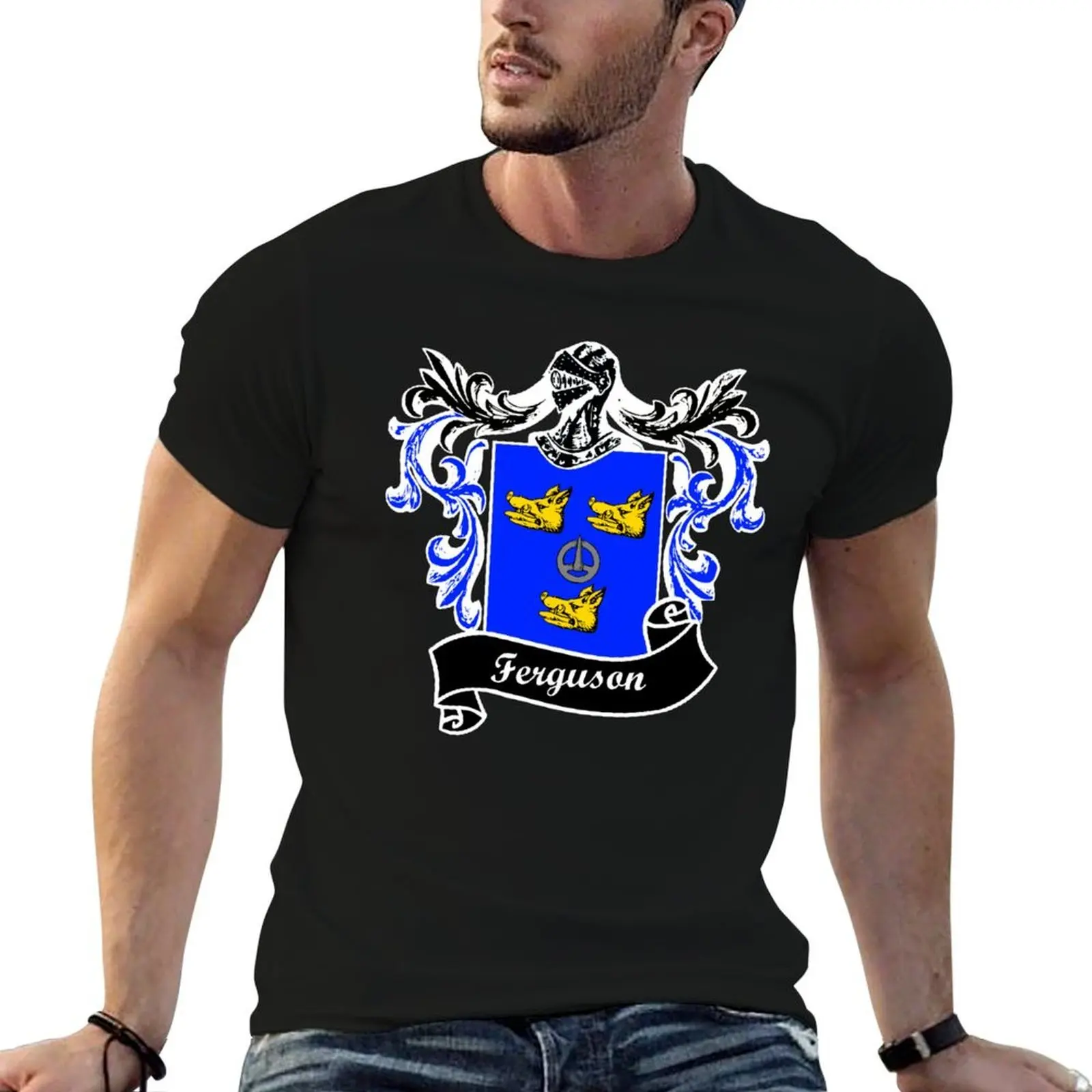 Ferguson Coat of Arms T-Shirt cute clothes summer 2026 Men's t-shirt
