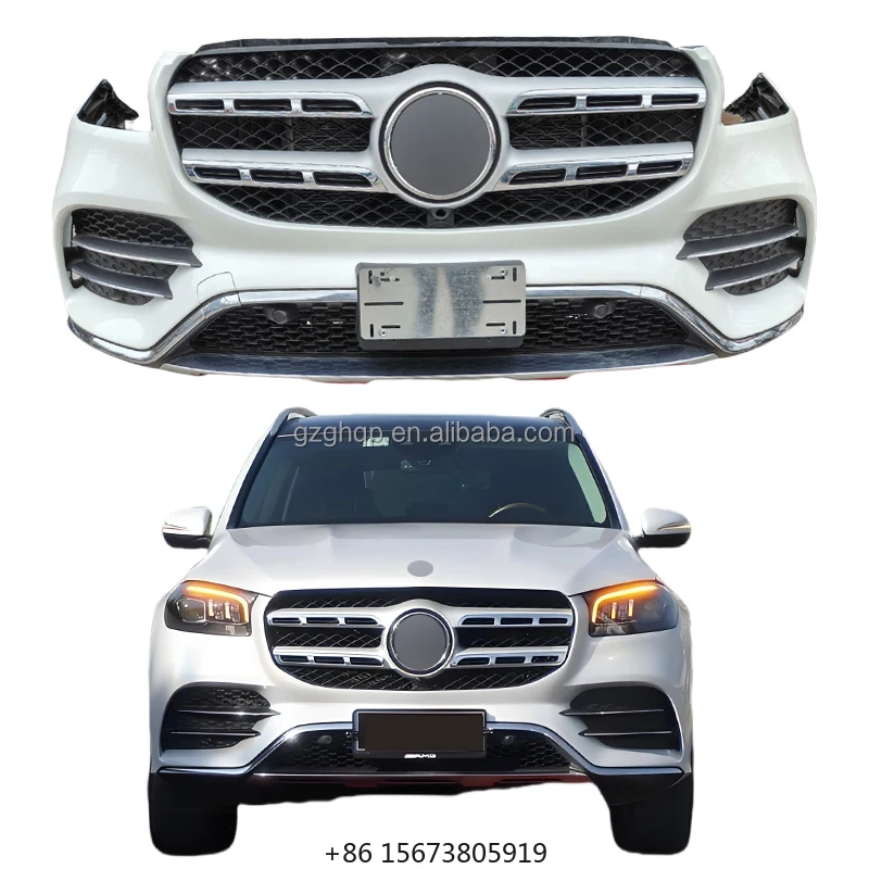 

Original Second-hand Front Bumper with Grille Radiator Suitable for GLS 2022-2023 W167 Car Bumper