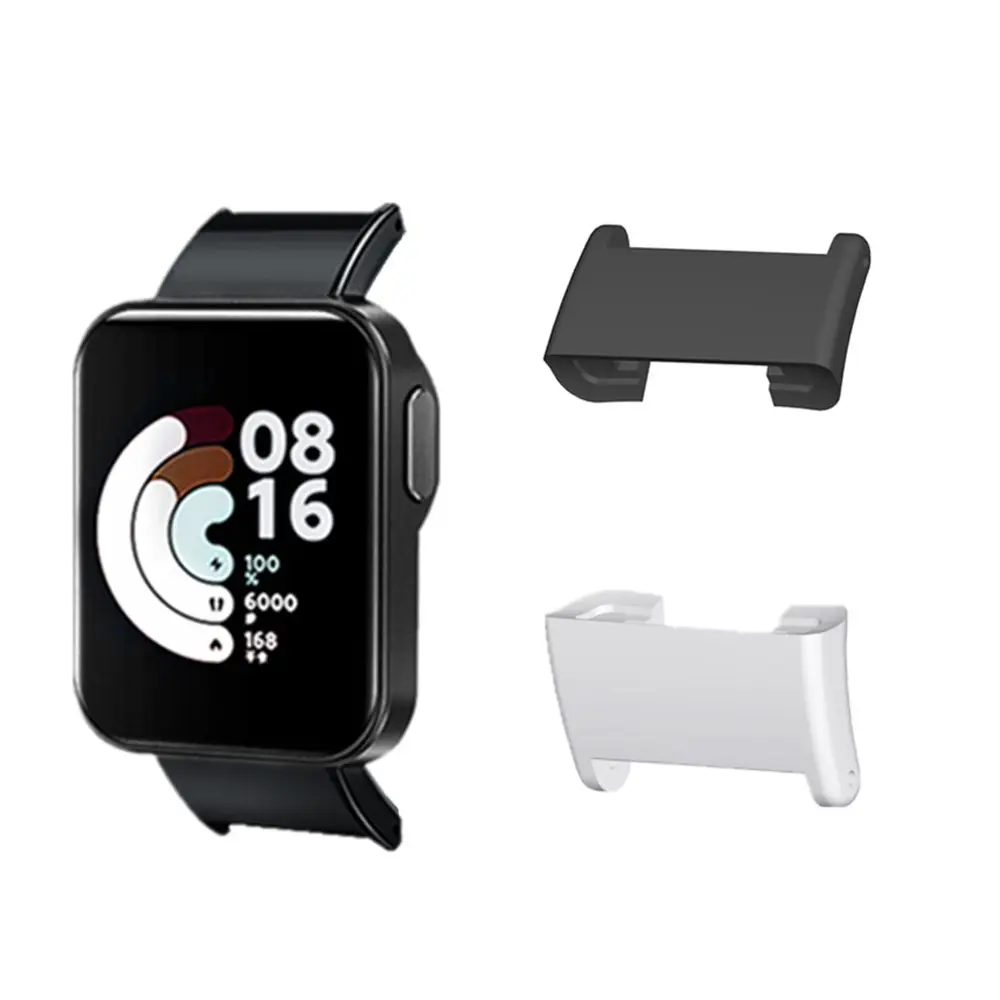 Accesorios para correa de reloj inteligente, conector de 18MM, adaptador de correa de pulsera de Metal para Xiaomi Mi Watch Lite/Redmi Watch, 2 uds.