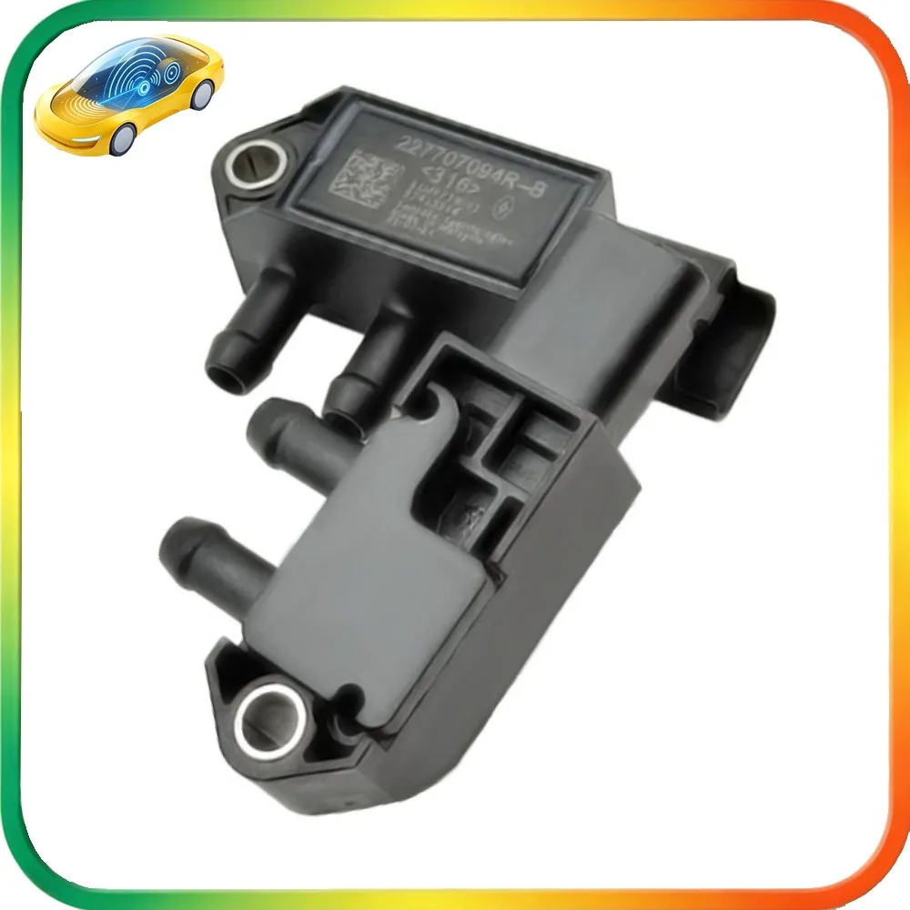 227707094R-A 227707094R-B DPF Exhaust Gas Pressure Sensor for Renault Megane Kadjar Captur Talisman Nissan Qashqai Dacia Duster