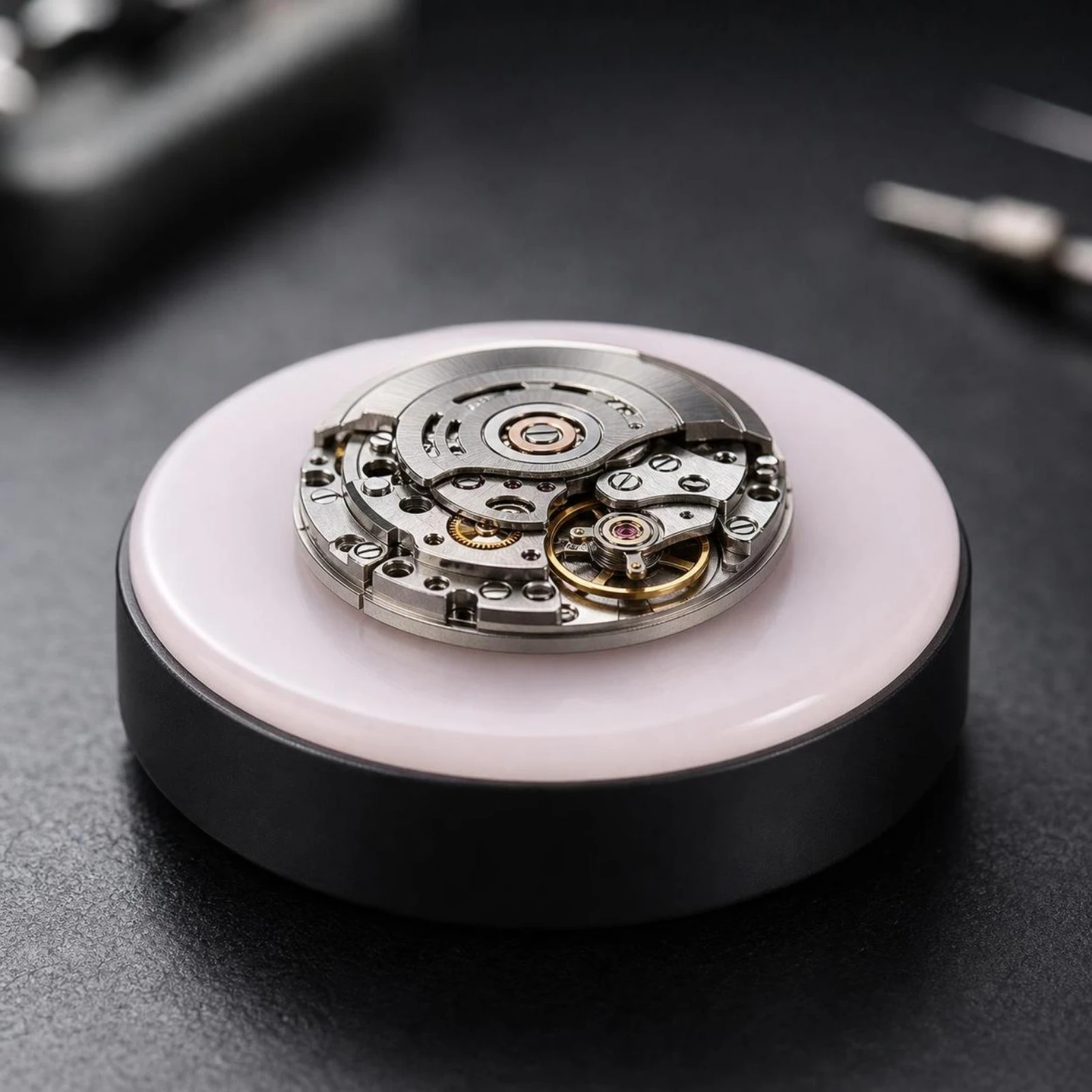 Watch Movement Pad Shielded Watch Repair Pad Non-Slip Stable for Watchmakers, Workbench