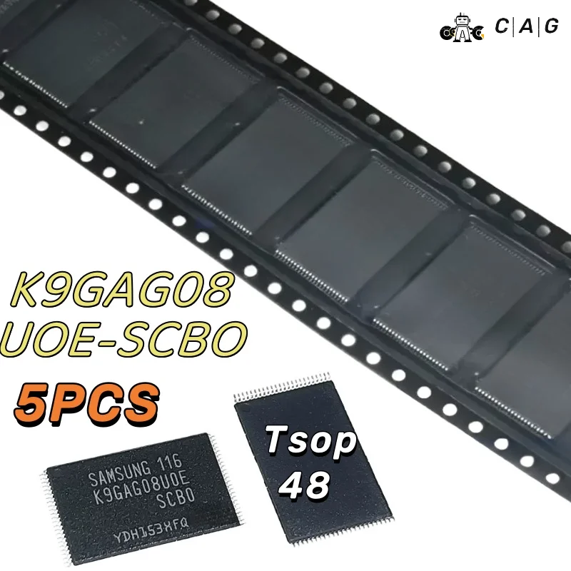 

5PCS K9GAG08UOE-SCBO K9GAG08UOE SCBO K9GAG08UOE SCB0 K9GAG08U0E SCB0 Tsop-48 Chipset