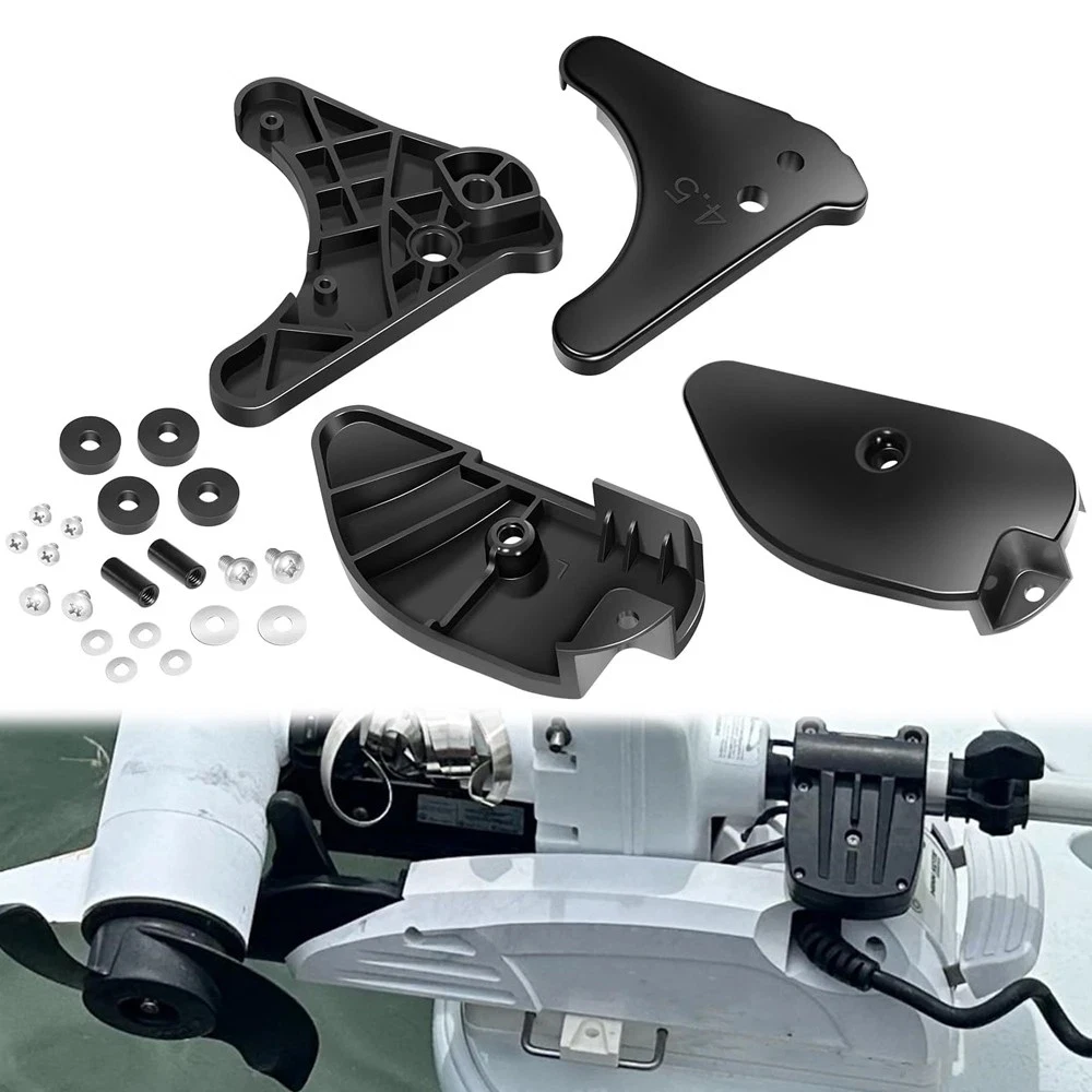 Kit Completo de Rampa e Placa de Proteção para Motores de Pesca Elétricos Minn Kota Terrova e Riptide Terrova 112 lb. (2017+) Thrust/ 36V Com Bluetooth