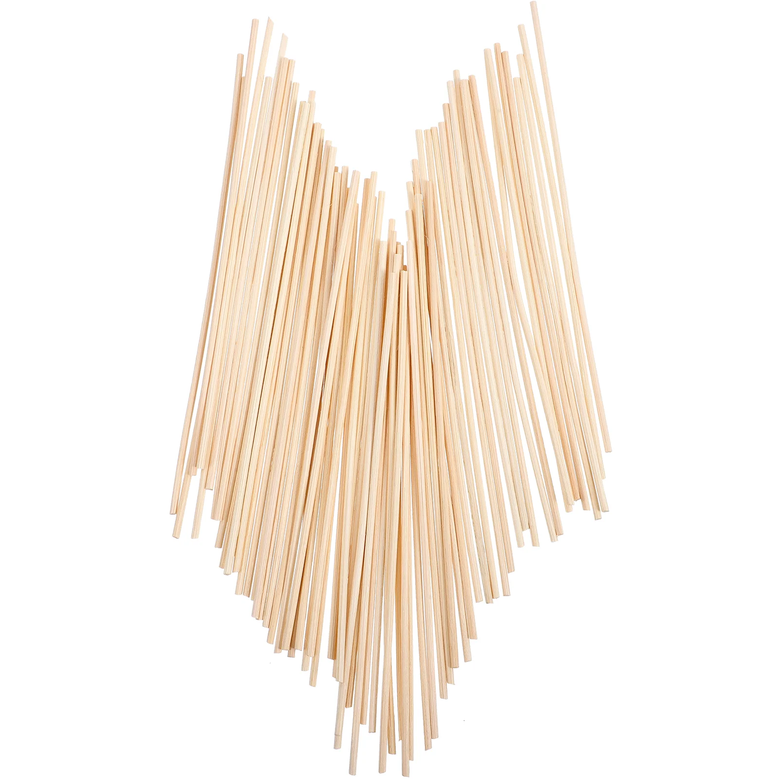 100 Uds. Varillas de fragancia para oficina, varitas volátiles de Aroma, difusor de habitación gigante, reemplazos de botellas, Perfume de ratán Natural