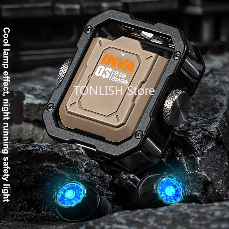 TONLISH High-end INVA-S 03 TWS Gaming Esports cuffie Wireless auricolari Bluetooth Stereo HiFi ruotano gli auricolari Fidget