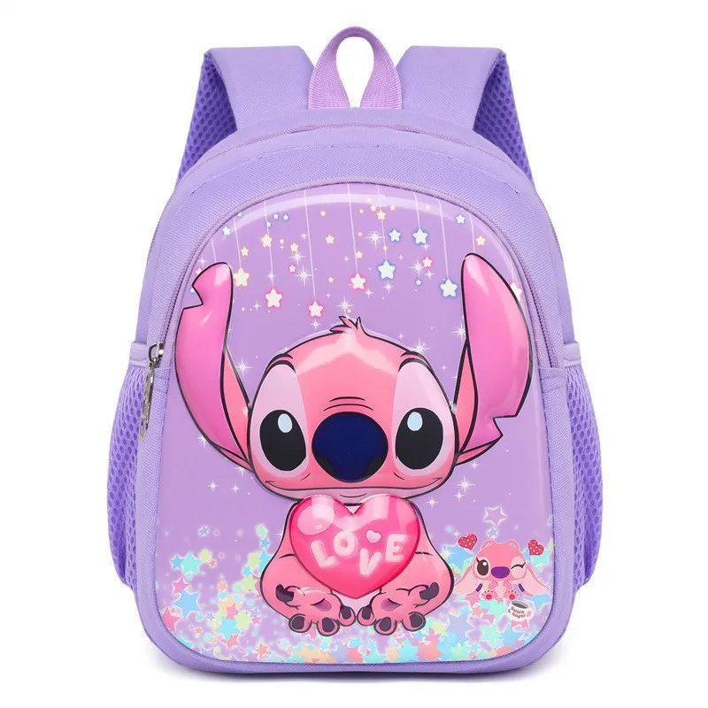 

Stitch Children's Schoolbag Cartoon Cute Mickey Mouse Kindergarten Backpack Girl To Reduce The Burden of Primary School Students