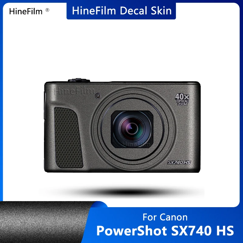 Hinefilm Skin for PowerShotSX740HS Camera Sticker for Canon PowerShot SX740 HS Camera Skin sx 740 HS Wrap Cover SX740HS Skin